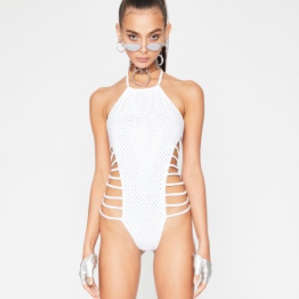 Cut out body suit
